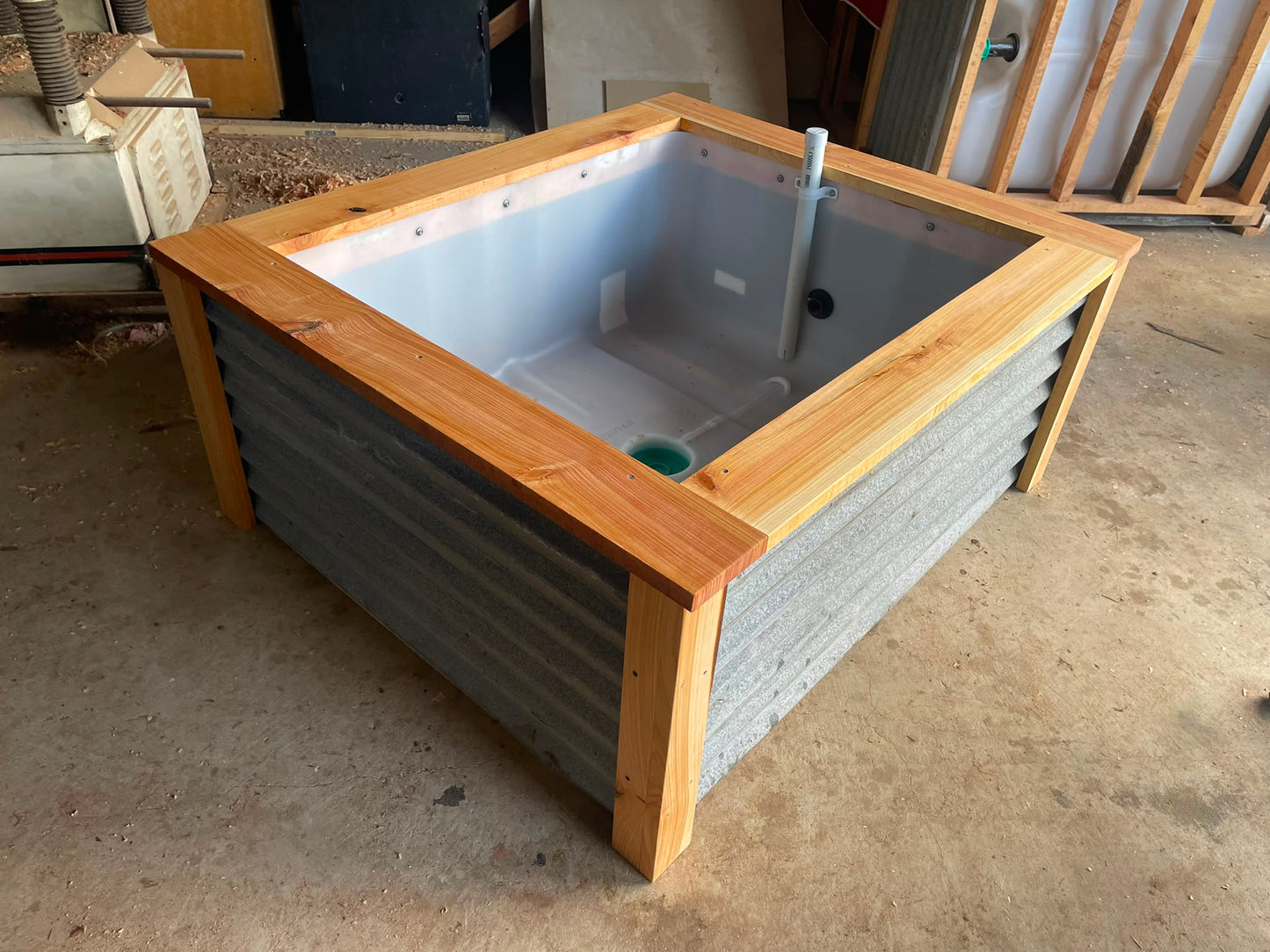 Self-watering Wicking Bed