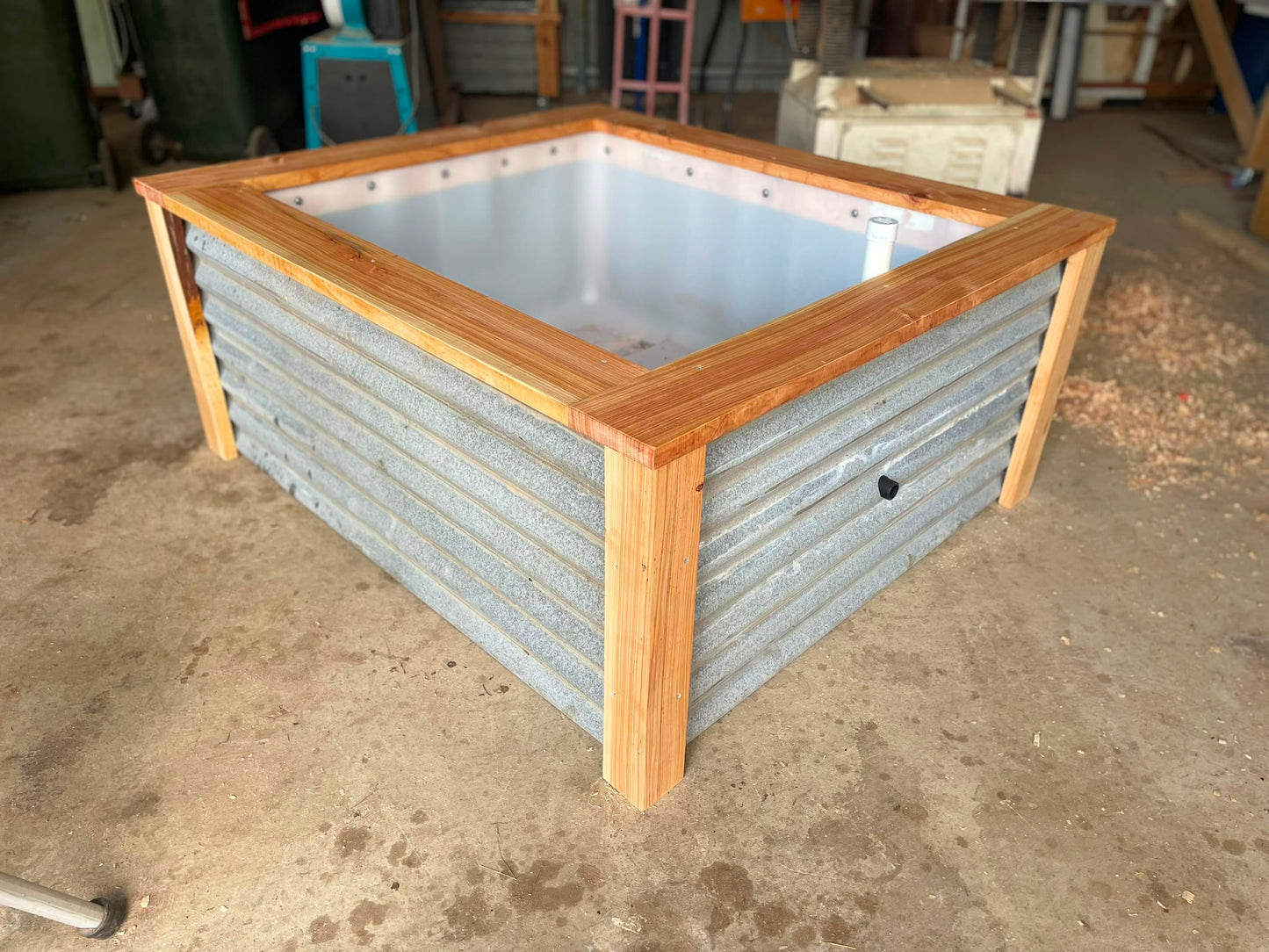 Self-watering Wicking Bed